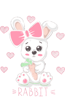 Carrot Unicorn Rabbit